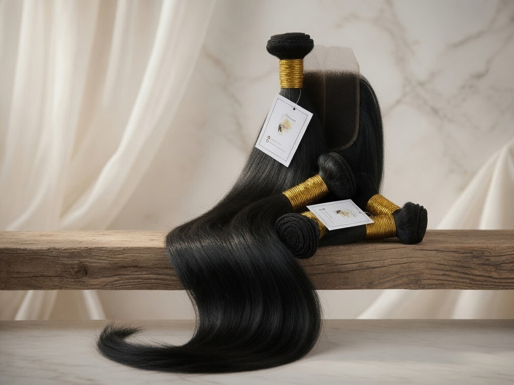Natural Color Straight Hair Extensions